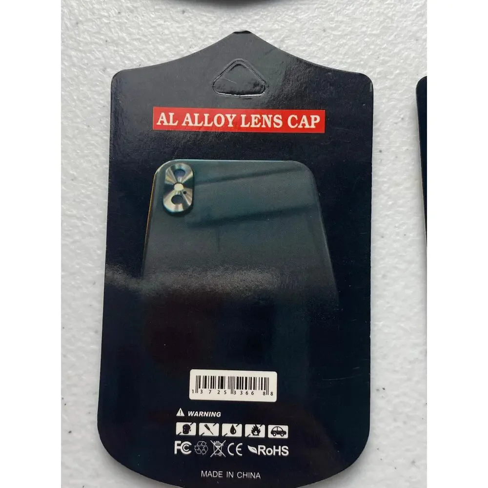 Alloy Lens Caps for iPhone 11 in Black Set of 4 NIP